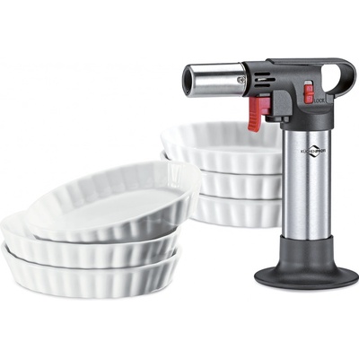 Küchenprofi Deluxe flambovací pistole + 6 ks porcelánové misky – Zboží Dáma