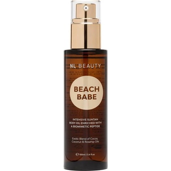 NL Beauty Олио за тяло за по-бърз тен Beach Babe, Cocoa, 100 ml