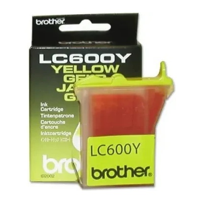 Brother ГЛАВА ЗА BROTHER MFC 580/590/880/890/3200J/5100J/5200J - Yellow - PN LC600Y (LC-600Y) (201BRALC 600Y)