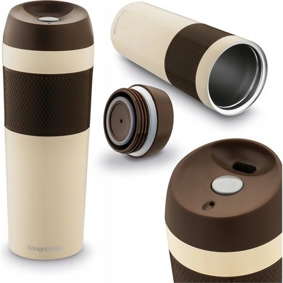 Konighoffer termohrnek Nevis 450 ml hnědý