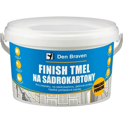 Den Braven Finish Tmel na sadrokartón 14 kg
