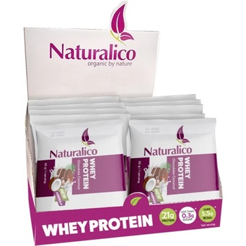 Naturalico Whey Protein, шоколад с лешник, 24 сашета, Naturalico