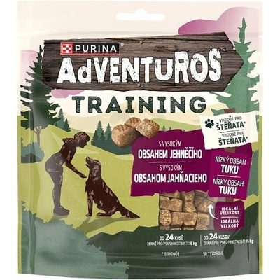 ADVENTUROS Tréningové pochúťky s vysokým obsahom jahňacieho 115 g