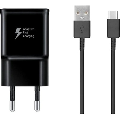 Samsung cestovní 15W + USB-C datový kabel Black (Bulk) 2446314