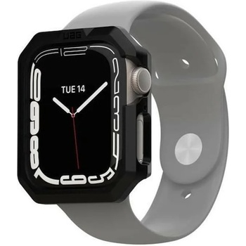 Urban Armor Протектор за смарт часовник Urban Armor Scout Case, за Apple Watch 7 41mm, поликарбонатов, удароустойчив, черен (1A4001114040)