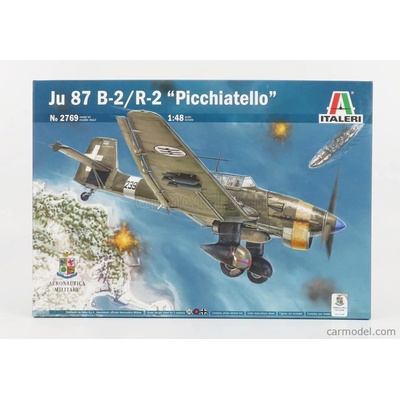 Italeri Junkers Ju 87 B 2/r 2 Vojenské lietadlo 1944 Picchiatello / 1:48