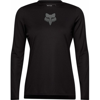 FOX Ranger LS Jersey Fox Head Black/Black dámsky