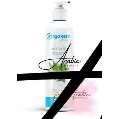 Orgakera Krém Aloe Vera 250 ml