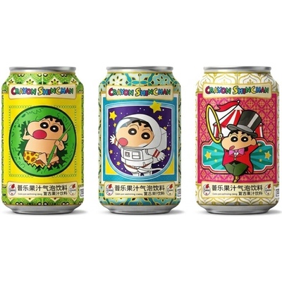 Crayon Shinchan Guava Juice Sparkling Drink 330 ml