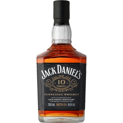 Jack Daniel's 10y Batch 04 48,5% 0,7 l (čistá fľaša)
