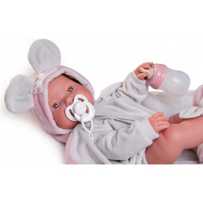 Antonio Juan 50392 MIA mrkací a čůrající realistická miminko s celovinylovým tělem 42 cm