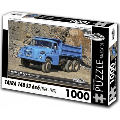 RETRO-AUTA TRUCK č.31 Tatra 148 S3 6x6 1969 1982 1000 dílků