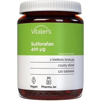 Vitaler's Сулфорафан, 400 mcg, 120 таблетки, Vitaler's (407962 (VIT-0796) VIT)