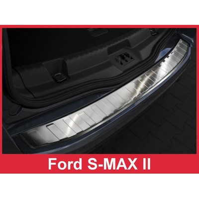 Nerez kryt- ochrana prahu zadného nárazníka Ford S-MAX II 2015-2016