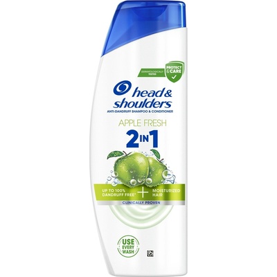 Head & Shoulders Menthol Fresh Anti-Dandruff Šampón proti lupinám s osviežujúcou mentolovou vôňou unisex 540 ml