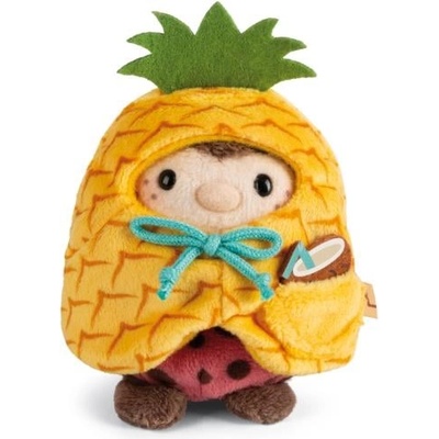NICI плюш MyMochi Калинка Dozz 8 см в костюм ананас с кокос, комплект подаръчна опаковка