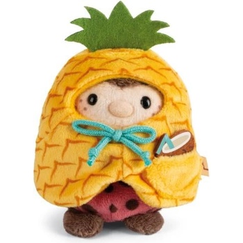NICI плюш MyMochi Калинка Dozz 8 см в костюм ананас с кокос, комплект подаръчна опаковка