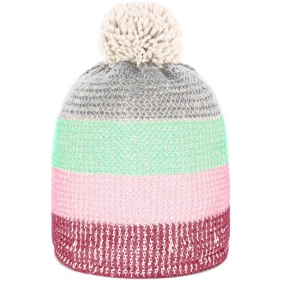 Jail Jam Dívčí čepice CHIP STRIPES růžová