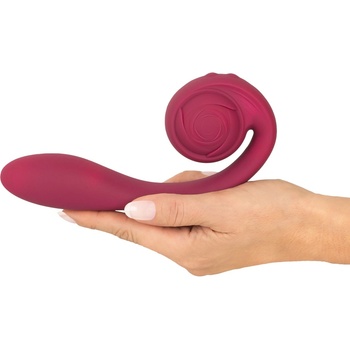 Image 1 of You2Toys Rosenrot Bendable Spot-on Vibrator Red