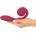 You2Toys Rosenrot Bendable Spot-on Vibrator Red