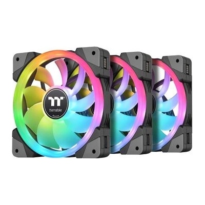 Thermaltake SWAFAN EX12 RGB PC Cooling Fan TT Premium Edition (3-Fan Pack) CL-F143-PL12SW-A