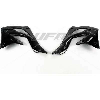 UFO kryty chladiče KAWASAKI KXF 450 12-15 barva černá