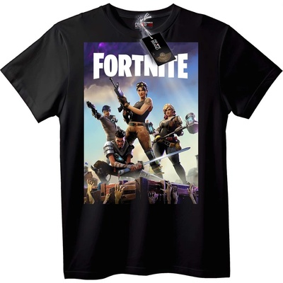 NOONEBRAND Тениска Fortnite Герои от Играта - XS, White
