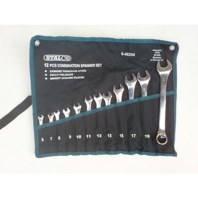 Stalco klíče očkoploché 12ks 6 až 22mm S-48254