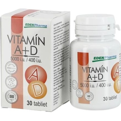 EDENPharma Vitamín A + D3 30 tabliet