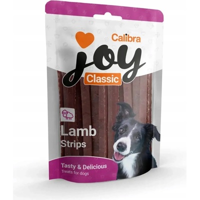 Calibra Joy Dog Classic poloměkké proužky s jehněčím masem 500 g