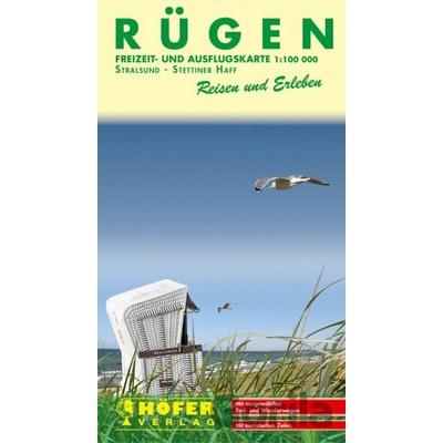 Rujána (Stralsund – Štětinská laguna) 1:100 000 / mapa volného času a výletů - Höfer Verlag