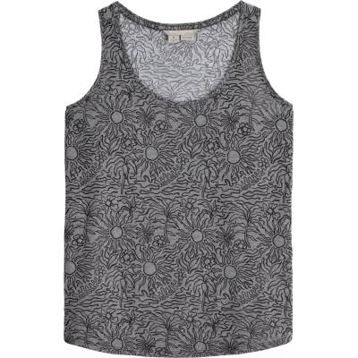 Royal Robbins Дамски потник с широка презрамка Royal Robbins Women's Featherweight Tank Tank top - Charcoal Htr Sunburst Pt - размер XS (916-6723-0311)