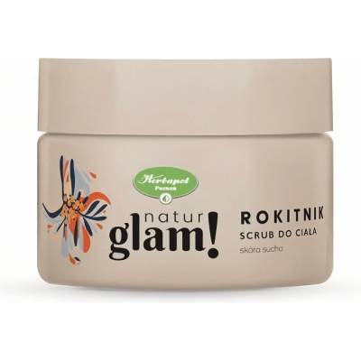 NaturGlam telový peeling rokitník 300 ml