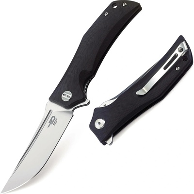 BESTECH "Scimitar" BG05A-1 Black G10