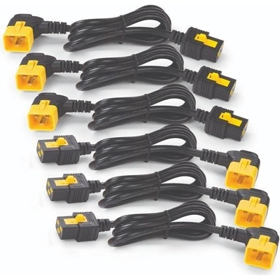 Power Cord Kit (6 ea), Locking, C19 to C20, 0.6m
