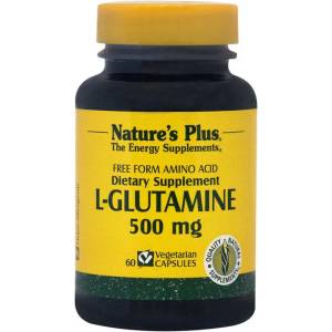 Nature plus НЕЙЧЪРС ПЛЮС l - ГЛУТАМИН КАПС. 500 МГ. 60