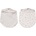Bébé-Jou Комплект лигавници Bebe-Jou - Wish Grey, 2 броя (3036062)