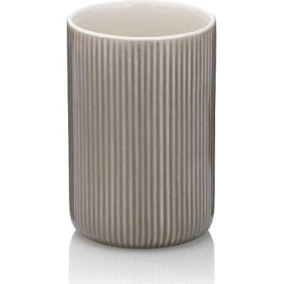 KELA Керамична поставка за четки за зъби KELA Ava, сива (1230)