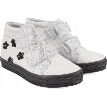 Kornecki 6801 dívčí boty polobotky bílé