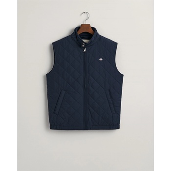 Image 1 of Gant Елек Gant Men's Quilted Water-Repellent Sleeveless Gilet - Evening 433
