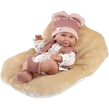 Llorens 73816 NEW BORN МОМИЧЕ - реалистична кукла бебе с цяло винилово тяло - 40 см