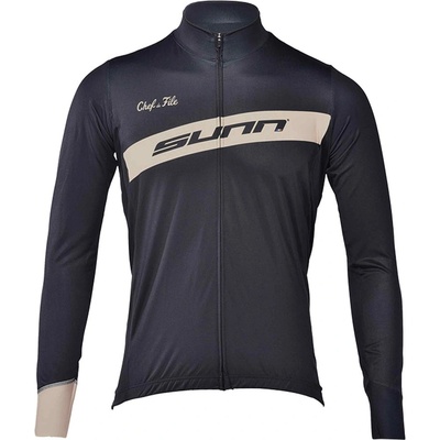 SUNN dlhý rukáv pánsky čierny