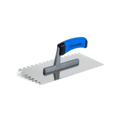 LEVIOR Hladítko nerezové 130x270mm zub 4x4, dvousl. plochá rukojeť G-1 0201