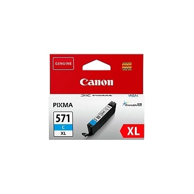 Canon CLI-571XL C + Canon Plus Glossy II PP-201, 10x15 cm, 100 sheets (0332C001AA_2311B072AA)