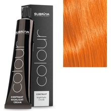 Subrina Contrast Orange Colour Highlight Cream barevný melír na vlasy Oranžový 60 ml