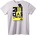 NOONEBRAND Тениска Adidas 1949 геометрична - L, White