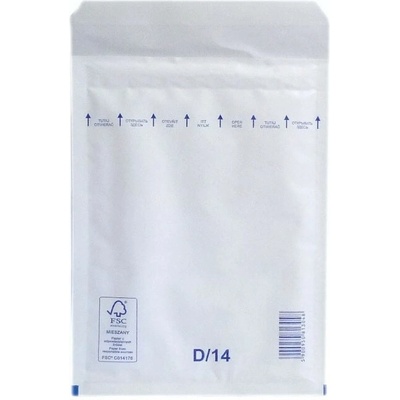 Bublinková obálka D14, vonkajší rozmer 200x275mm, vnútorný rozmer: 180x265mm, vhodná na formát A5