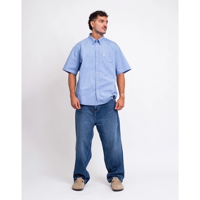 Carhartt WIP Brandon blue/marble used wash