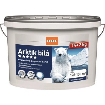 OBI Interiérová barva 4 kg Arktik bílá matná