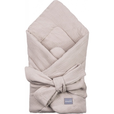 Sleepee Mušelínová zavinovačka Sand Písková – Sleviste.cz
